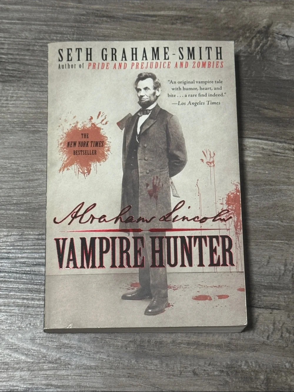 Abraham Lincoln Vampire Hunter Book